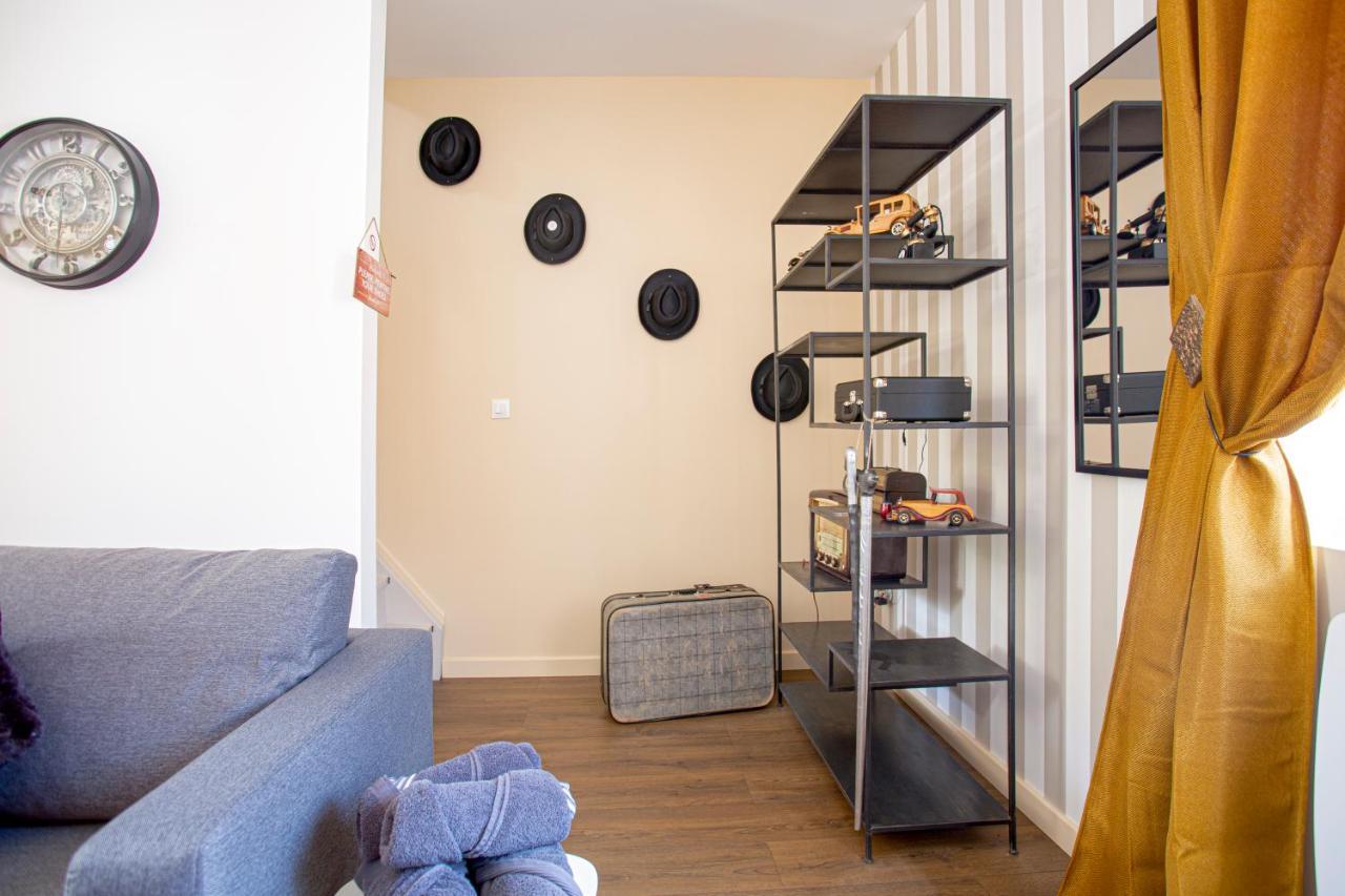 Ideal Pro & Couple - 2 Logements Theme Boho Chic Rdc & Dandy 1Er Etage - Quartier Calme - Jardin - Wifi Hd - Smart Tv - Parking Gratuit - Proche Centre & Transports - Ask Home Valenciennes Kültér fotó