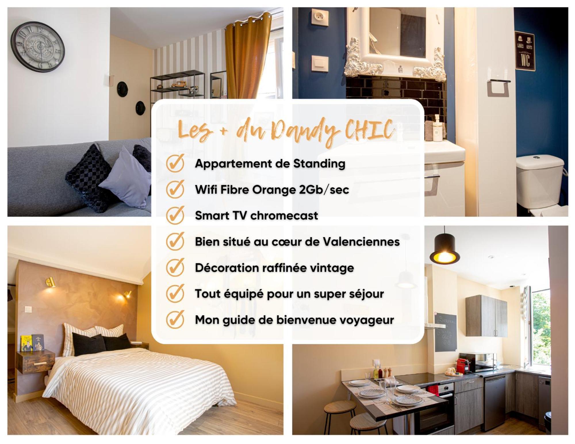 Ideal Pro & Couple - 2 Logements Theme Boho Chic Rdc & Dandy 1Er Etage - Quartier Calme - Jardin - Wifi Hd - Smart Tv - Parking Gratuit - Proche Centre & Transports - Ask Home Valenciennes Kültér fotó